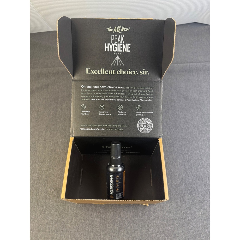 Manscaped Foot Duster Cooling Foot Deodorant Spray 1.89 FL‎ OZ New